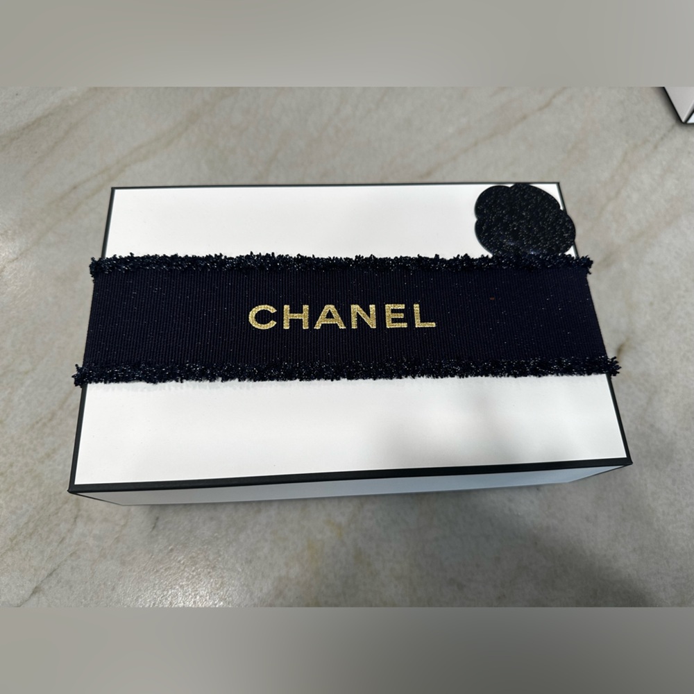Chanel Gift Box With Black Card